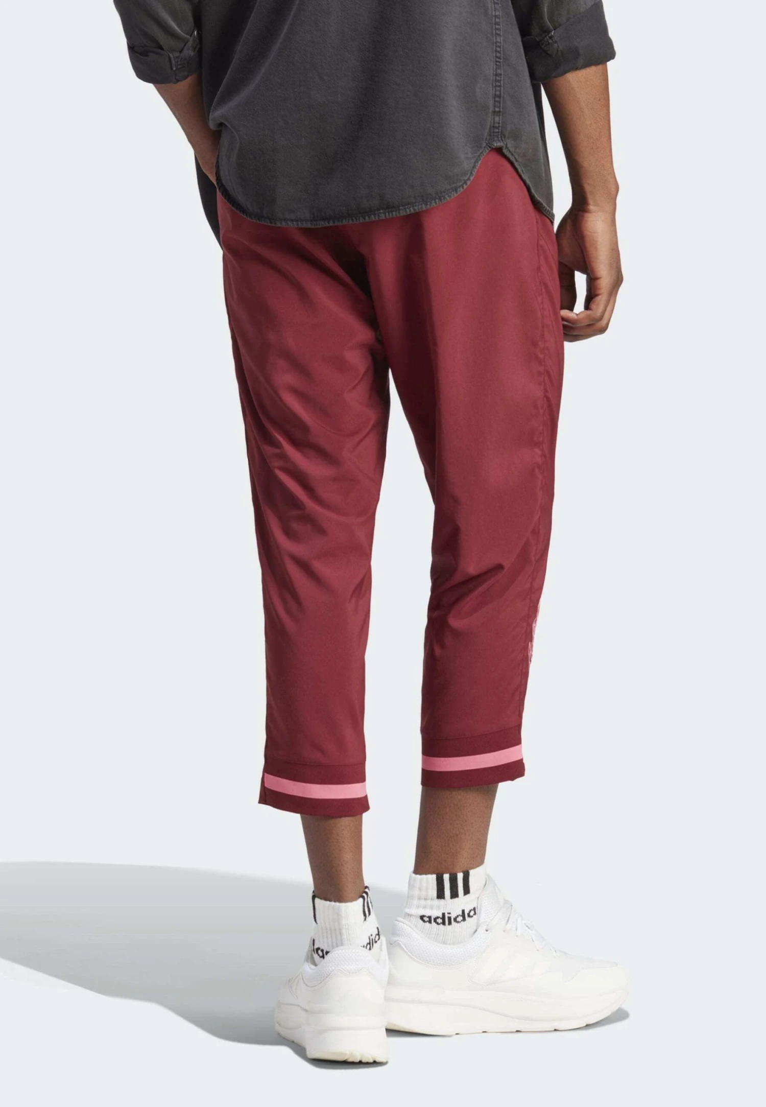 Adidas Sportswear Scribble - Tracksuit Bottoms - Shadow Red 4 Adidas Sportswear Scribble - Tracksuit Bottoms - Shadow Red - Image 2