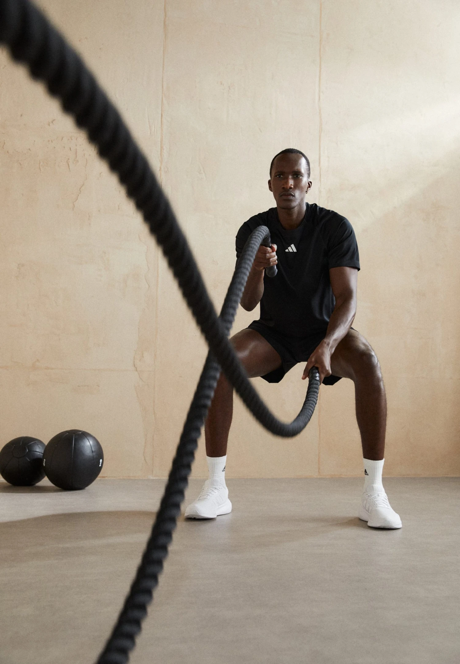 ADIDAS PERFORMANCE Sports T-Shirt - Black 4 ADIDAS PERFORMANCE Sports T-Shirt - Black - Image 2