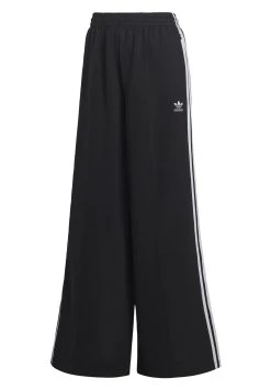 Adidas Originals Relaxed Wide Leg - Tracksuit Bottoms - Black -Adidas Shop b0191c260c6f49cc9026c45ed58d2da9