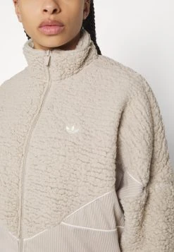 Adidas Originals Jacket - Fleece Jacket - Beige -Adidas Shop b0495613ab2643df865b07f37a77f7b1