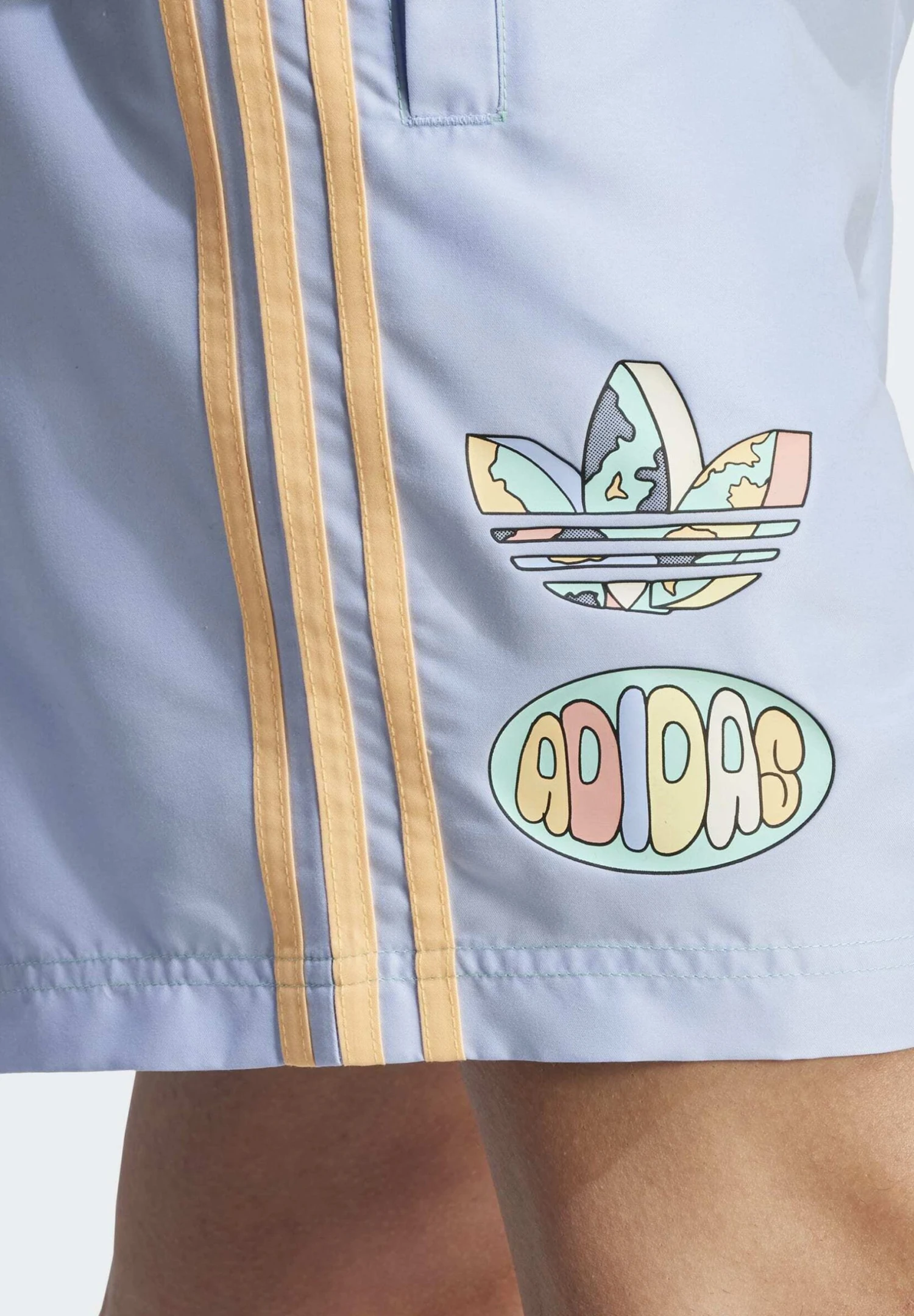 Adidas Originals Shorts - Blue Dawn 5 Adidas Originals Shorts - Blue Dawn - Image 3