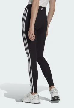 Adidas Originals Classics 3 Stripes Tight - Leggings - Trousers - Black