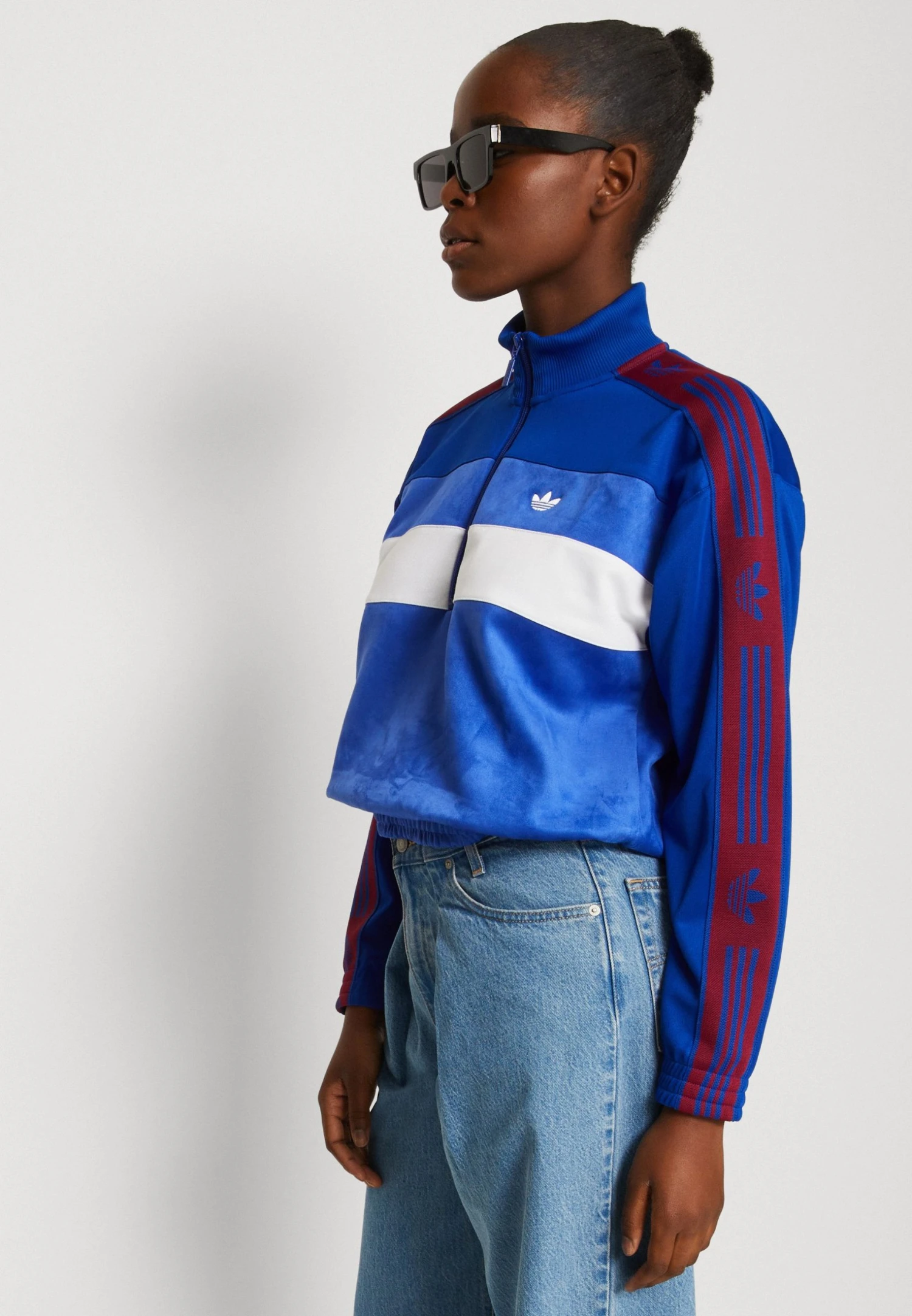 Adidas Originals Half Zip - Sweatshirt - Team Royal Blue/Team Royal Blue 6 Adidas Originals Half Zip - Sweatshirt - Team Royal Blue/Team Royal Blue - Image 4