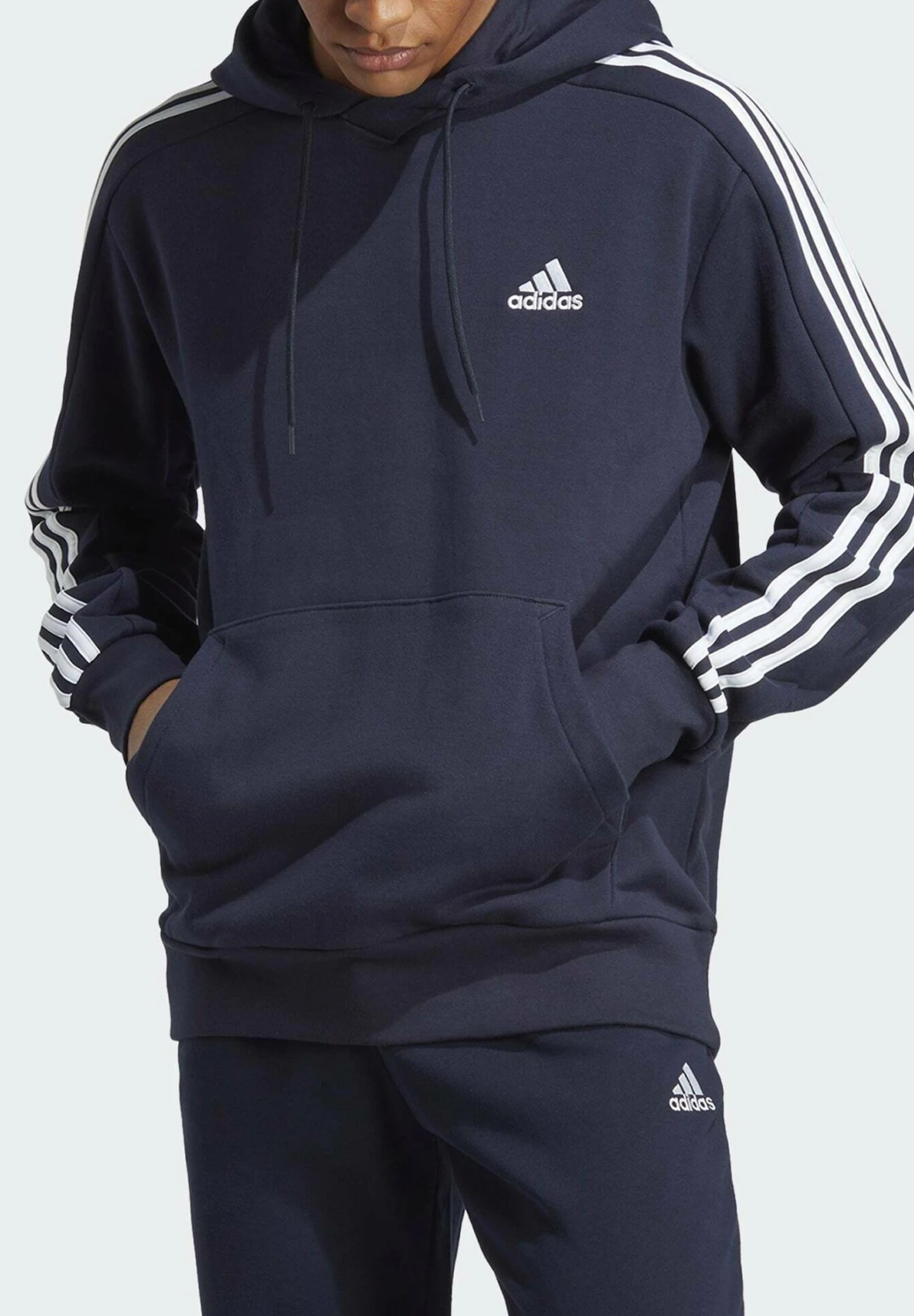 Adidas Sportswear Hoodie - Legend Ink White 17 Adidas Sportswear Hoodie - Legend Ink White - Image 15