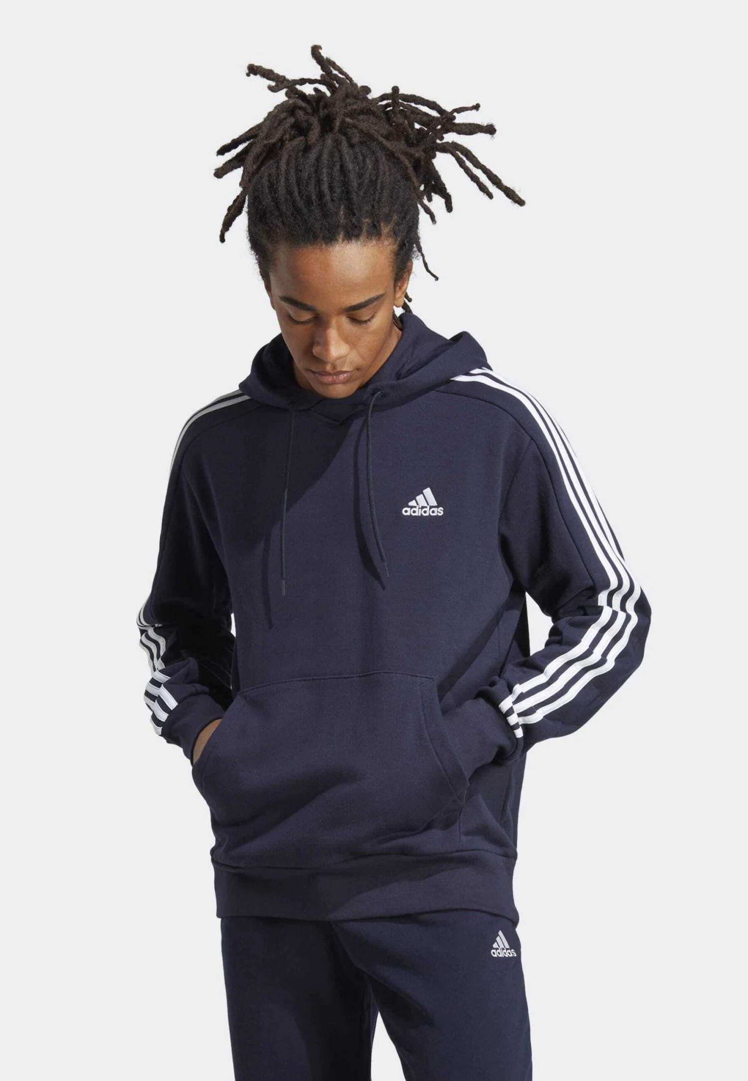 Adidas Sportswear Hoodie - Legend Ink White 3 Adidas Sportswear Hoodie - Legend Ink White