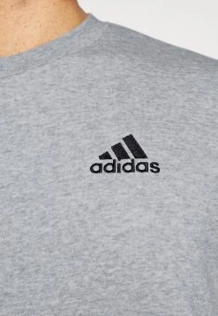 Adidas Sportswear Feelcozy - Sweatshirt - Medium Grey Heather/Black -Adidas Shop b24c01775328465e91764fcb862bdec8