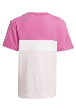 Adidas Sportswear Tiberio 3-Stripes Colorblock - Print T-Shirt - Semi Lucid Fuchsia -Adidas Shop b3259ff76e524ba08308c31ae17a4dae