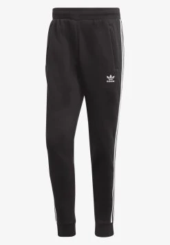 Adidas Originals 3 Stripes- Tracksuit Bottoms - Black -Adidas Shop b34ed3e35cc143259839299acca99058