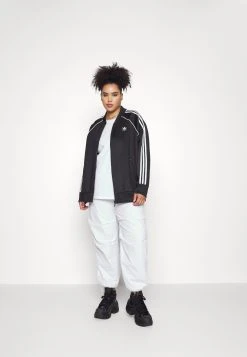 Adidas Originals Tracktop Plus Size - Training Jacket - Black/White -Adidas Shop b367849ce7eb4a34b2771c1d45757ef9