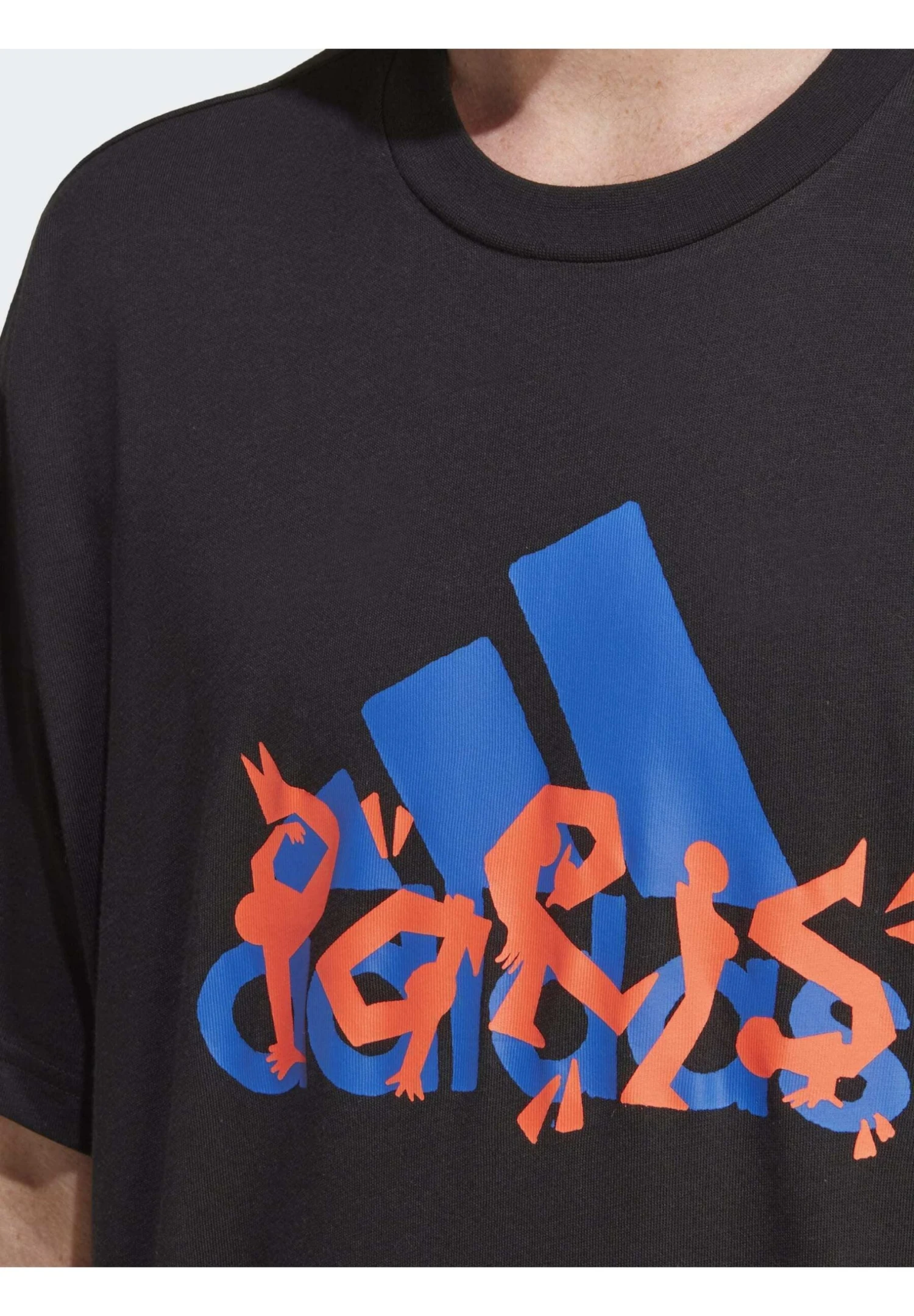 ADIDAS PERFORMANCE Graphic Unisex - Print T-Shirt - Black 5 ADIDAS PERFORMANCE Graphic Unisex - Print T-Shirt - Black - Image 3