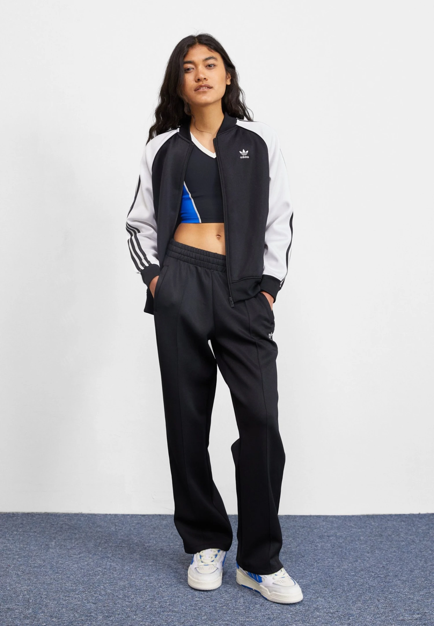 Adidas Originals Sst Tt Os - Training Jacket - Black/White 4 Adidas Originals Sst Tt Os - Training Jacket - Black/White - Image 2