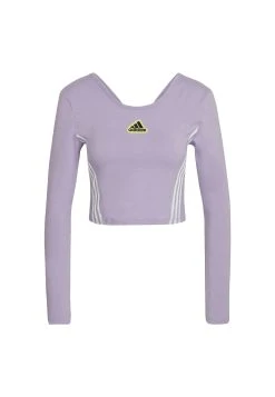 Adidas Sportswear Crop Long Sleeve - Long Sleeved Top -Adidas Shop b418424cc3ed4da39f3917a0d42afefc