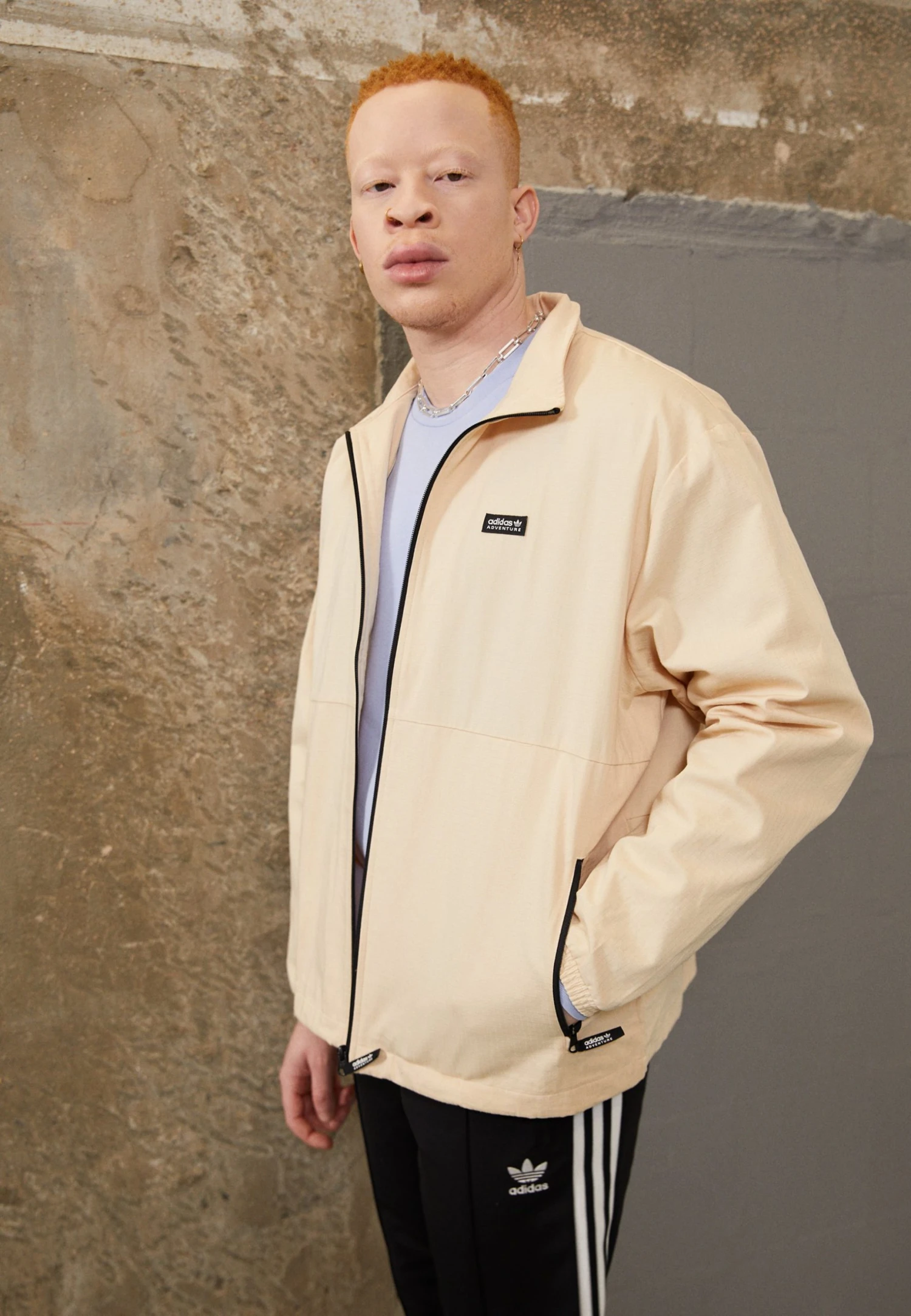Adidas Originals Summer Jacket - Sand Strata 3 Adidas Originals Summer Jacket - Sand Strata