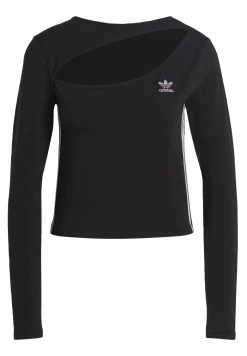 Adidas Originals Cut Out - Long Sleeved Top - Black -Adidas Shop b6378db5e13a46399cae91678879cc51