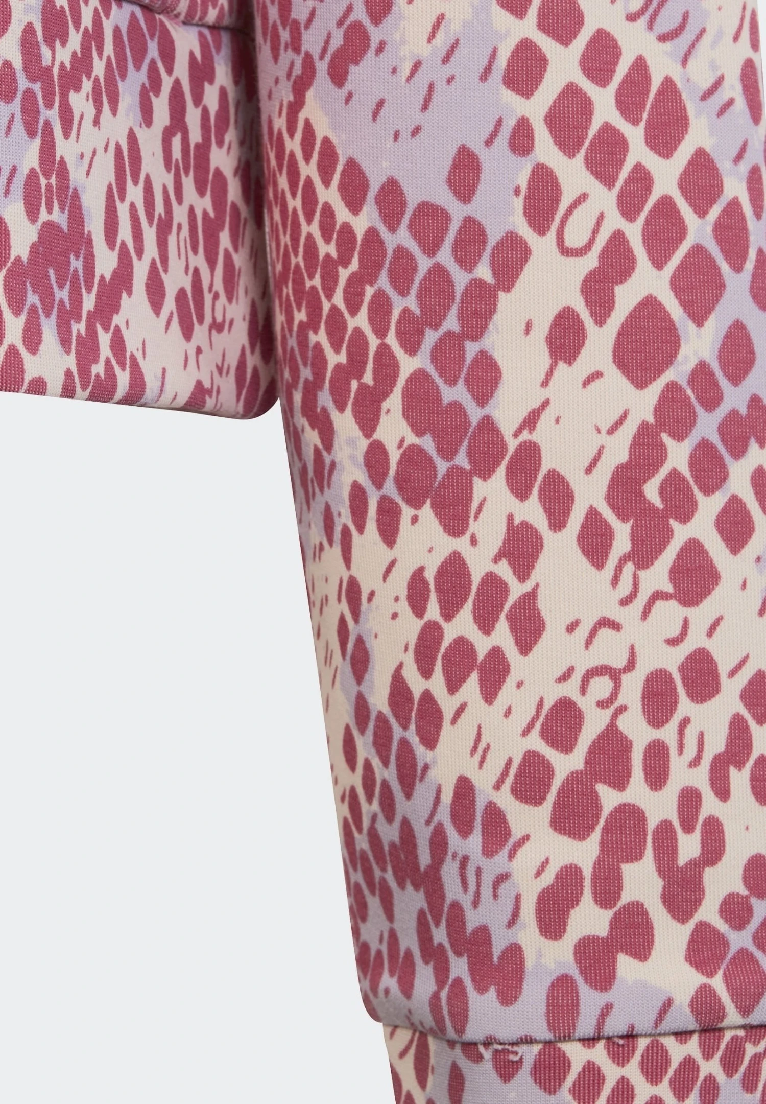 Adidas Sportswear Future Icons Allover Print- Sweatshirt - Quartz Silver Dawn Preloved Fuchsia 6 Adidas Sportswear Future Icons Allover Print- Sweatshirt - Quartz Silver Dawn Preloved Fuchsia - Image 4