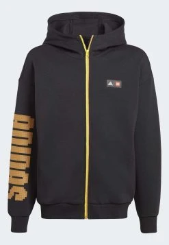 Adidas Sportswear Classic Lego - Zip-Up Sweatshirt - Black/Mesa/Yellow -Adidas Shop b6aea790038842bc8820254c432645c1
