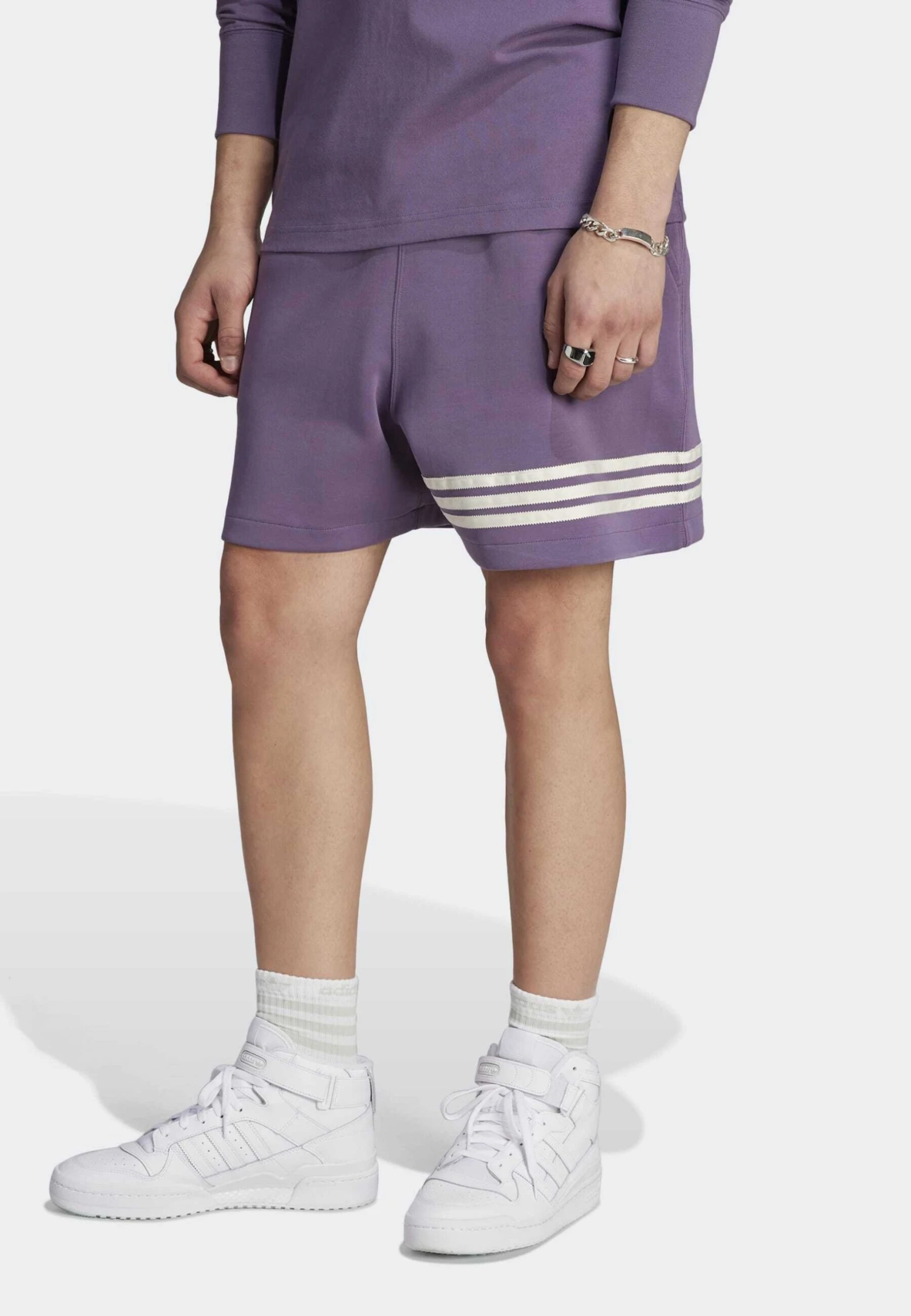 Adidas Originals New C - Shorts - Shadow Violet 3 Adidas Originals New C - Shorts - Shadow Violet