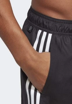 Adidas Sportswear 3-Stripes Clx - Swimming Shorts - Black White -Adidas Shop b74b4c39b7534c35b76d1bbaf75afe21