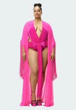 Adidas Originals Ivy Park Front-Tie Plus Size - Swimsuit - Shock Pink -Adidas Shop b7ffae6a48444341a9f7d8a21c417dd7