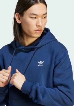 Adidas Originals Essential- Hoodie - Night Indigo -Adidas Shop b84fc1c0b2884af388f05e6879285d96