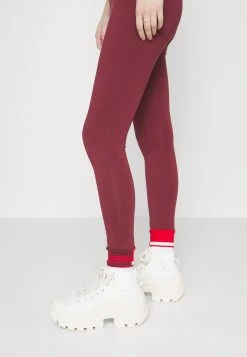 Adidas Originals Originals Cuff - Leggings - Trousers - Shadow Red -Adidas Shop b91728d790b94214974660d90de16009