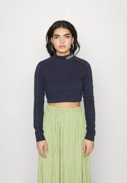 Adidas Originals Cropped - Long Sleeved Top - Legend Ink