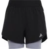 Adidas Sportswear Two-In-One Aeroready Running - Tracksuit Bottoms - BlackSilverVioletReflective Silver -Adidas Shop b9ef5945b129474d91d83f5f5f0e85c0