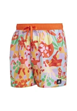 Adidas Sportswear Swimming Shorts - Semi Solar Red Lush Red Purple Glow -Adidas Shop ba262294d1784afcb567e6533c33dcf9