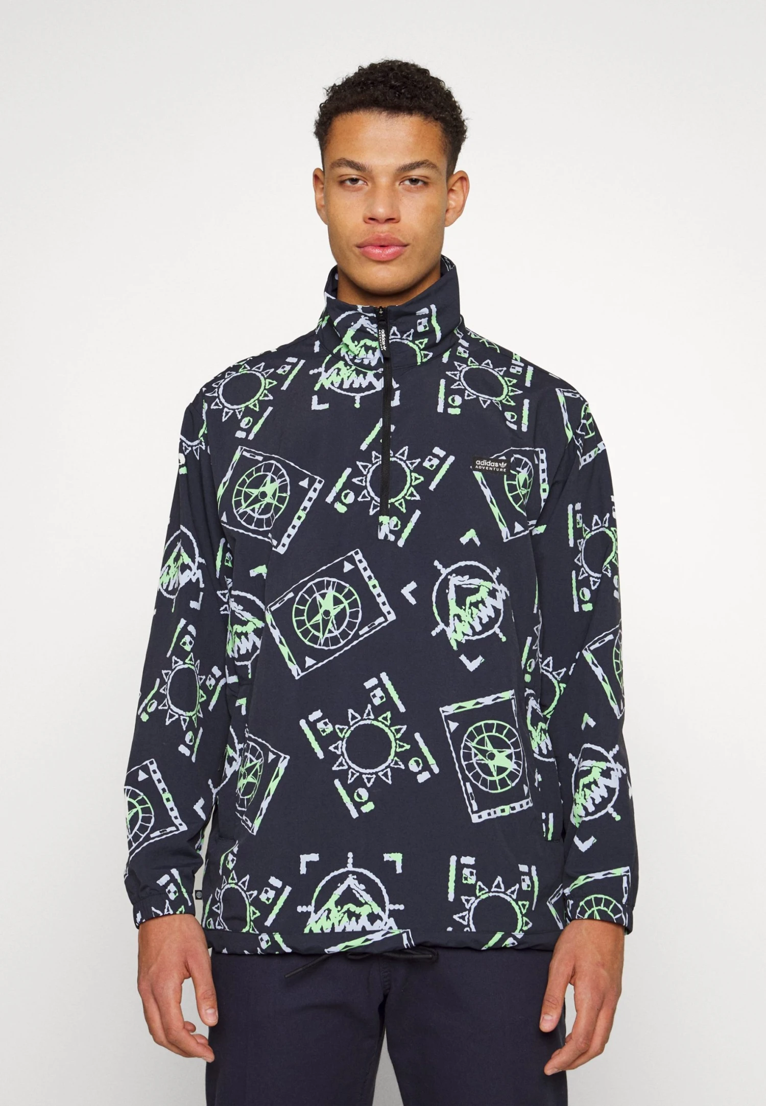 Adidas Originals Windbreaker - Multi-Coloured/Black 5 Adidas Originals Windbreaker - Multi-Coloured/Black - Image 3
