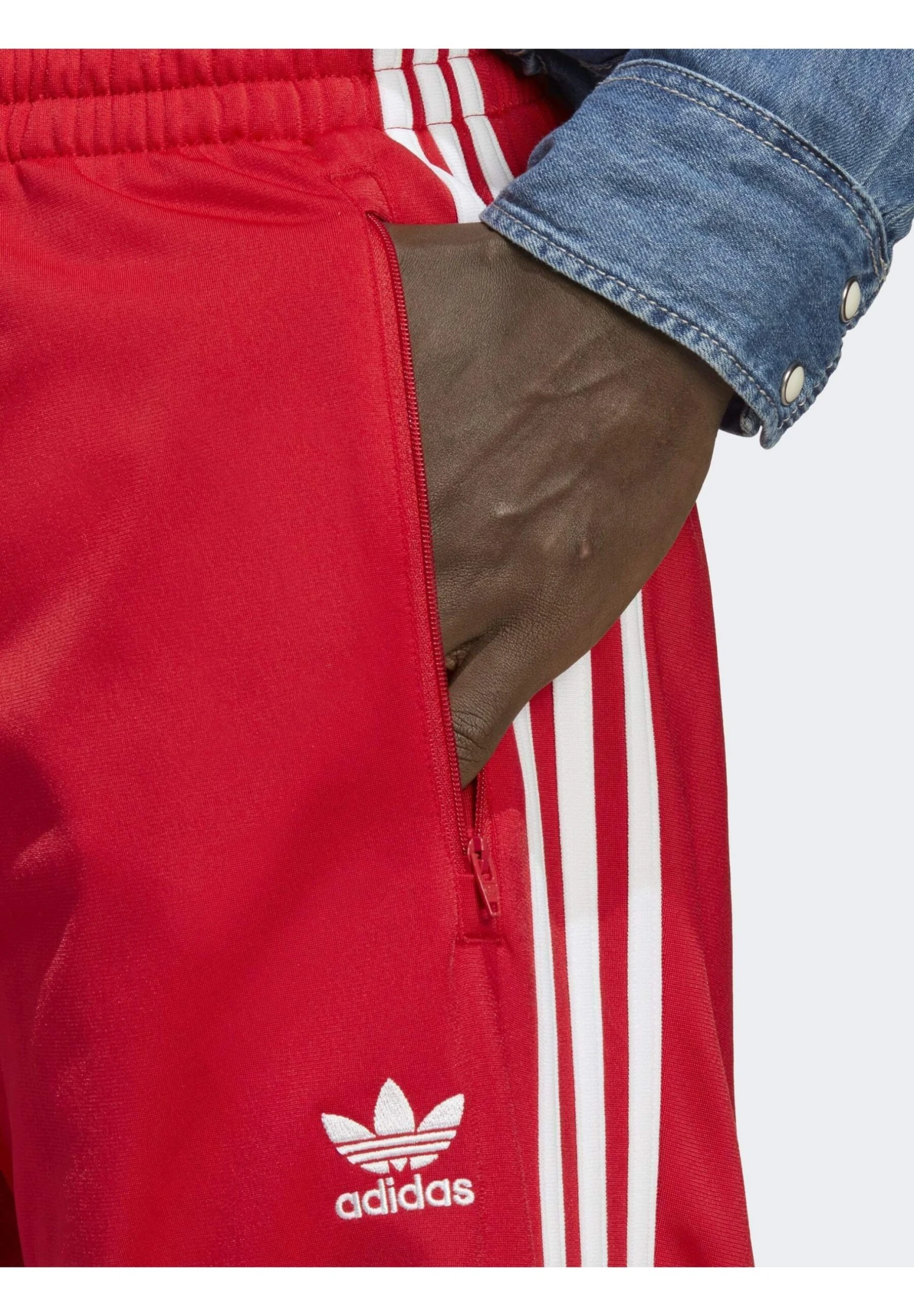 Adidas Originals Firebird Tp - Tracksuit Bottoms - Better Scarlet 5 Adidas Originals Firebird Tp - Tracksuit Bottoms - Better Scarlet - Image 3