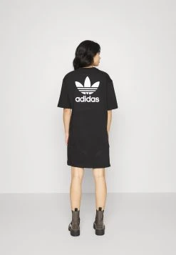 Adidas Originals Tee Dress - Jersey Dress - Black 18 Adidas Originals Tee Dress - Jersey Dress - Black -Adidas Shop c0039a6bf0244814b4869412534150fa