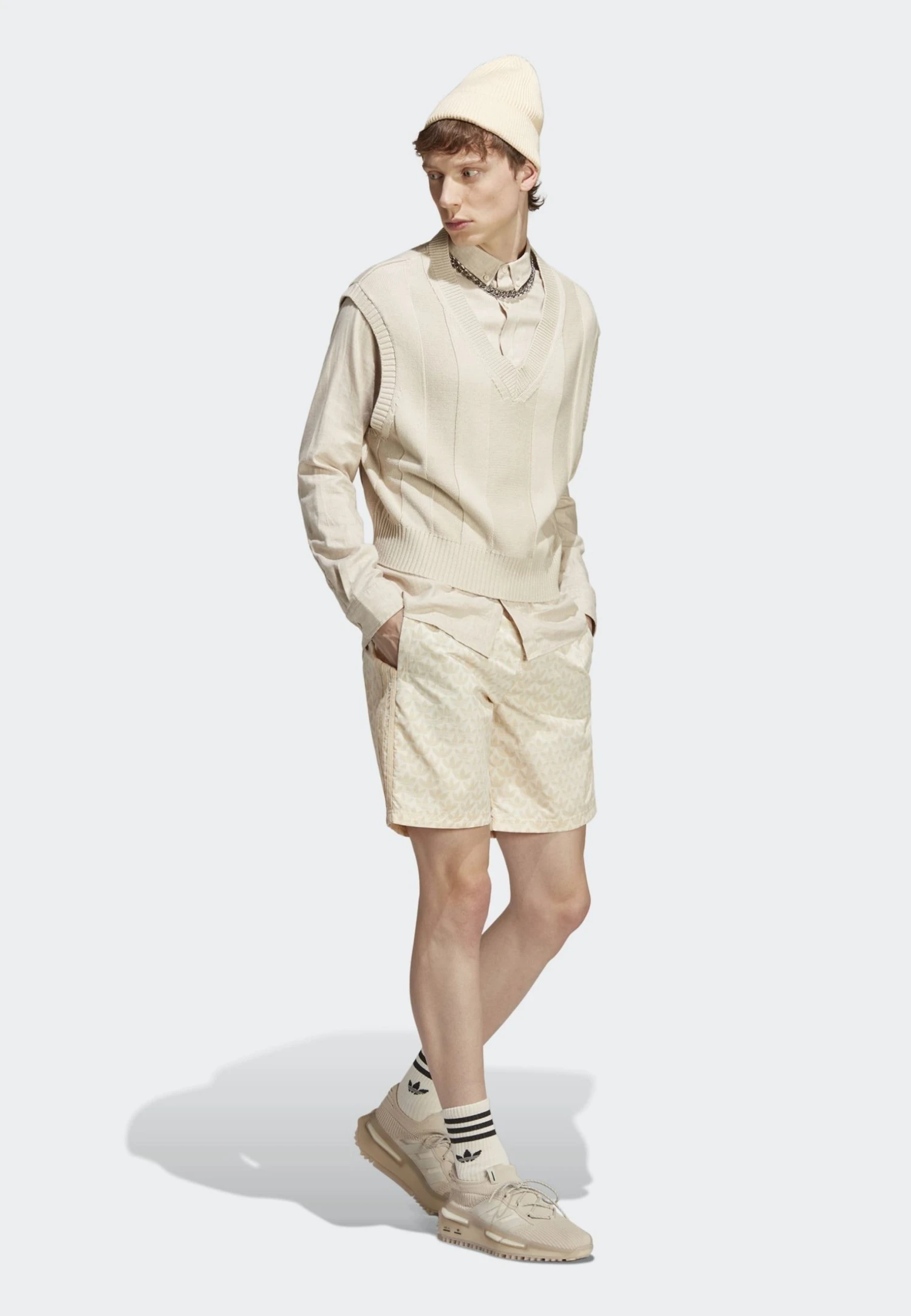 Adidas Originals Swimming Shorts - Sand Strata 4 Adidas Originals Swimming Shorts - Sand Strata - Image 2
