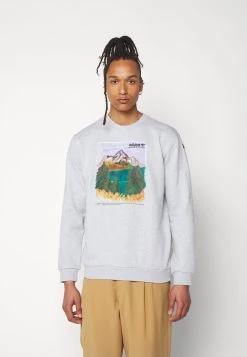 Adidas Originals Crew - Sweatshirt - Light Grey Heather -Adidas Shop c048cedb8970411cbd24e35b4920d6d9