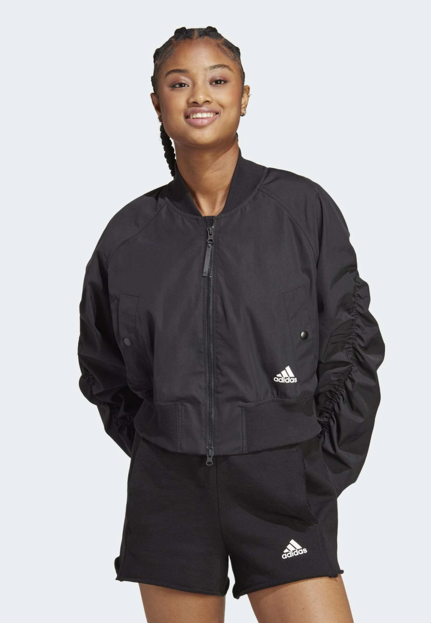 Adidas Sportswear Collective Power - Bomber Jacket - Black 3 Adidas Sportswear Collective Power - Bomber Jacket - Black