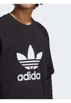 Adidas Originals Trefoil Crew - Sweatshirt - Black 10 Adidas Originals Trefoil Crew - Sweatshirt - Black -Adidas Shop c0ae20bdf88f4745906dee4eb783ec19