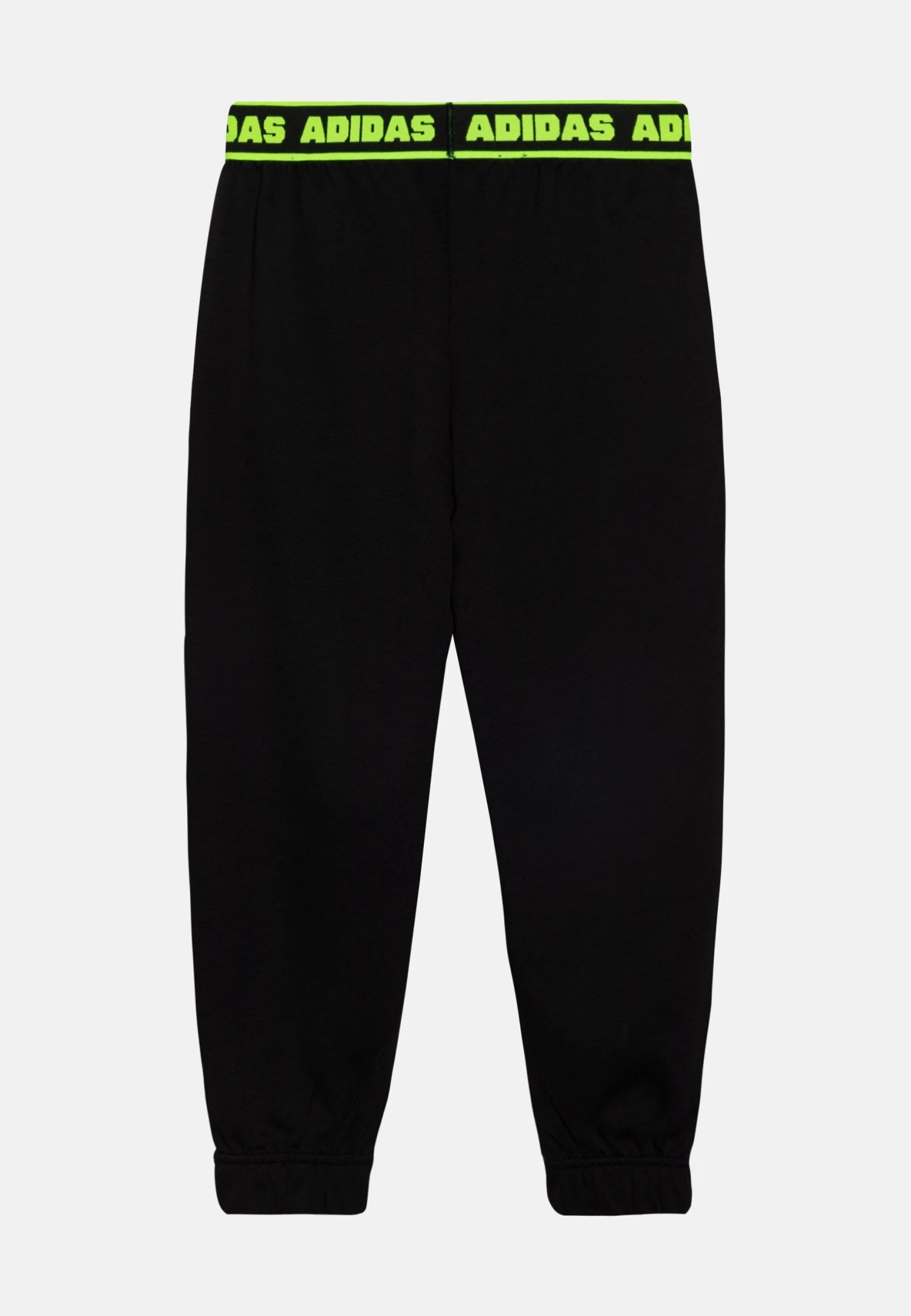 Adidas Sportswear Unisex - Tracksuit Bottoms - Black/Lucid Lemon 4 Adidas Sportswear Unisex - Tracksuit Bottoms - Black/Lucid Lemon - Image 2