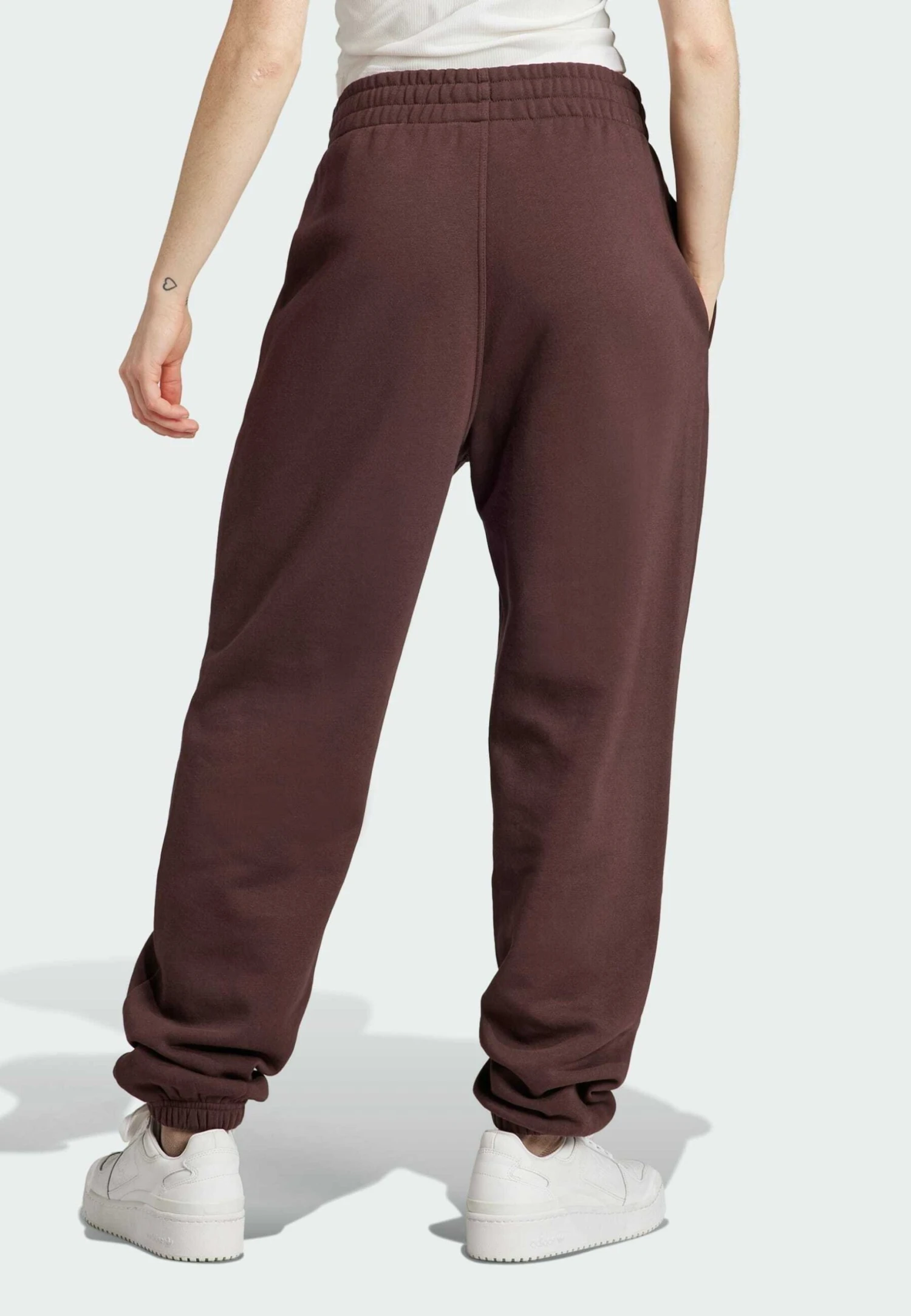 Adidas Originals Essentials - Tracksuit Bottoms - Shadow Brown 4 Adidas Originals Essentials - Tracksuit Bottoms - Shadow Brown - Image 2