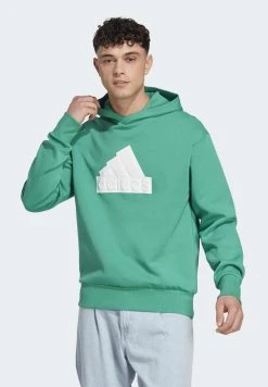 Adidas Sportswear M Fi Bos Hd - Hoodie - Semi Court Green