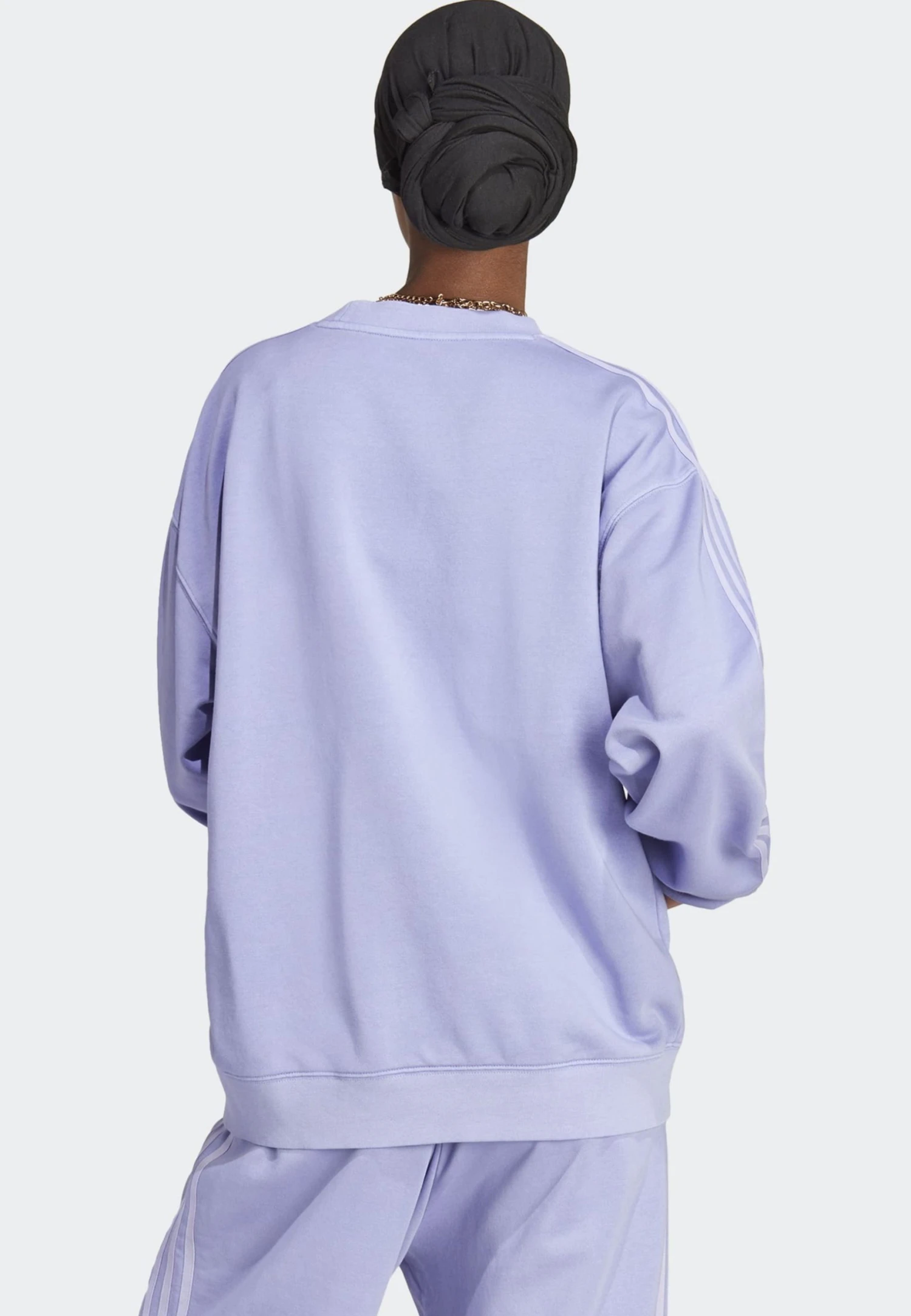 Adidas Originals Sweatshirt - Light Purple 5 Adidas Originals Sweatshirt - Light Purple - Image 3
