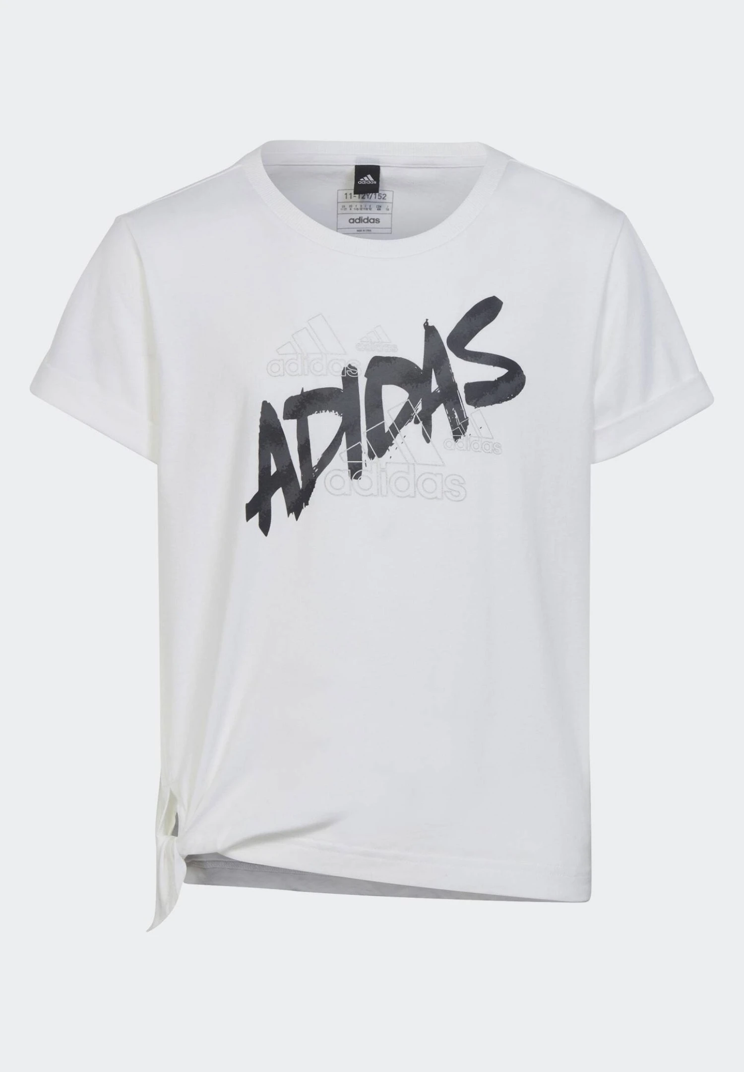 Adidas Sportswear G D Knot T - Print T-Shirt - White/Silver Met 8 Adidas Sportswear G D Knot T - Print T-Shirt - White/Silver Met - Image 6