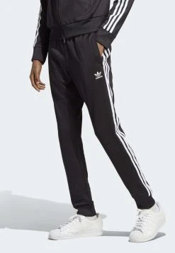 Adidas Originals Sst Tp P - Tracksuit Bottoms - Black -Adidas Shop c5a67a7513ca49cd8f0a715f81bf5aa4