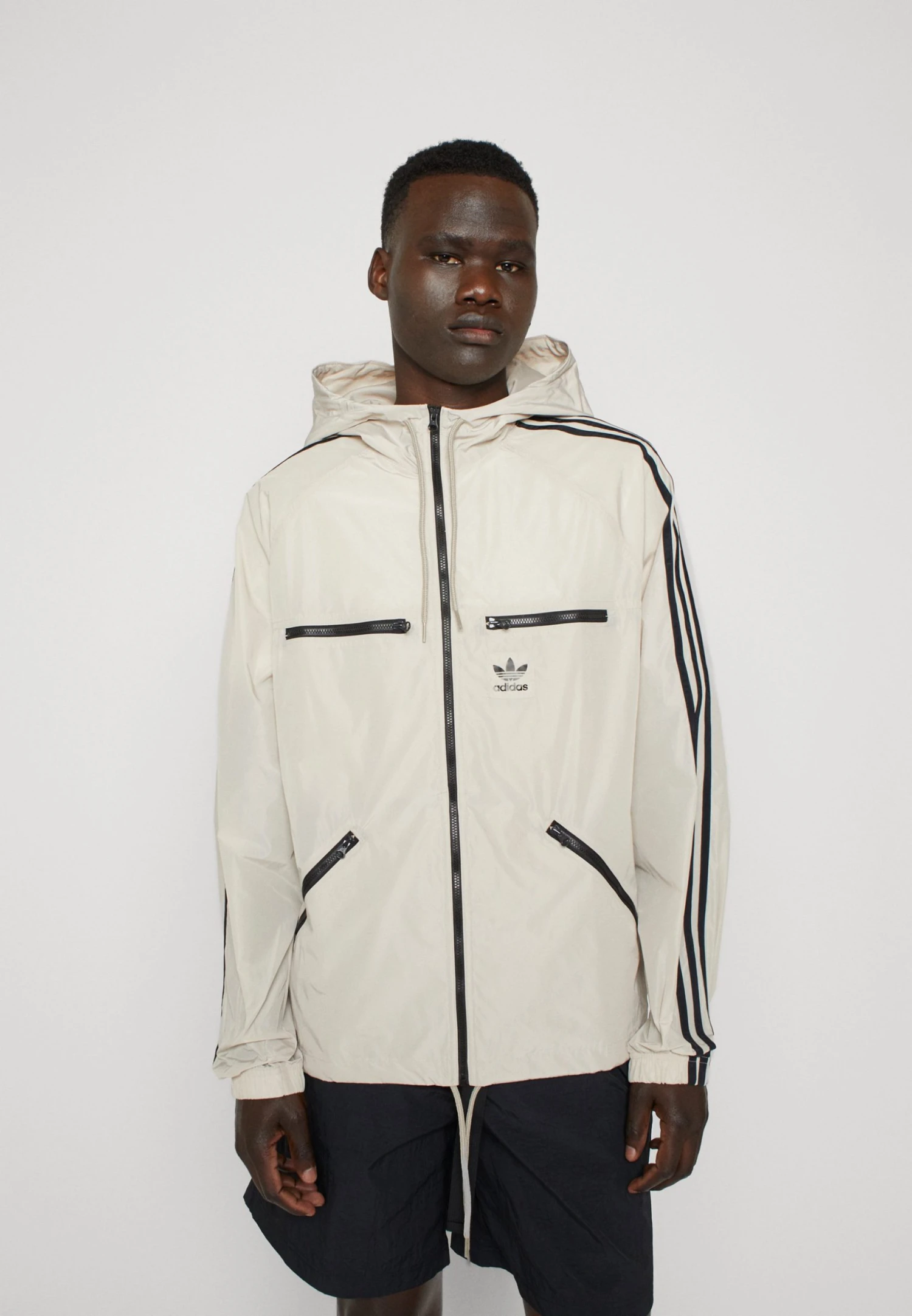 Adidas Originals Classics - Windbreaker - Beige 5 Adidas Originals Classics - Windbreaker - Beige - Image 3
