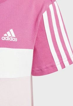 Adidas Sportswear Tiberio 3-Stripes Colorblock - Print T-Shirt - Semi Lucid Fuchsia -Adidas Shop c833cc5140804a42a6e49397a9f0a66c