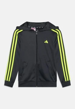 ADIDAS PERFORMANCE Unisex - Training Jacket - Carbon/Lucid Lemon