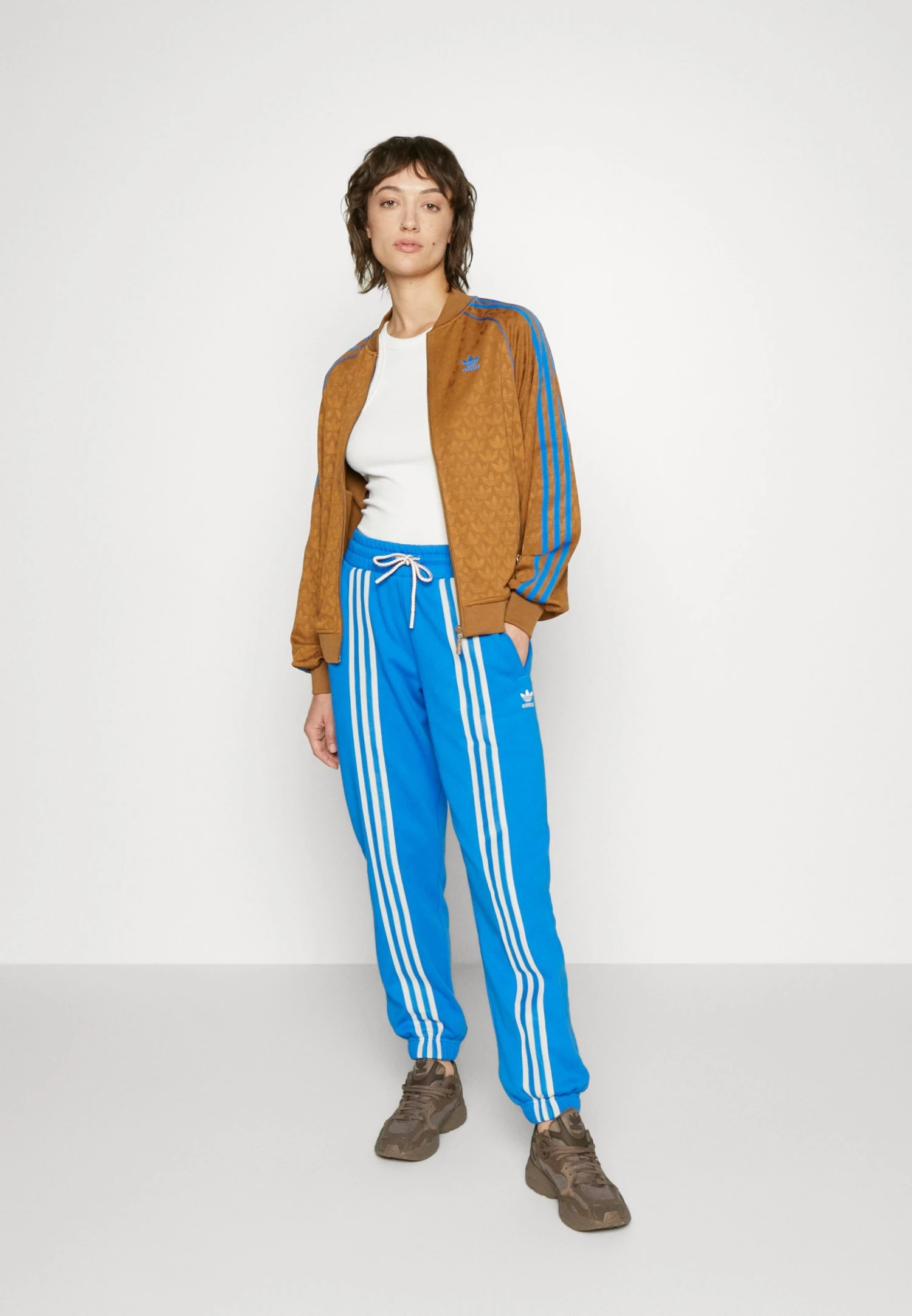 Adidas Originals Adicolor 70S Pants - Tracksuit Bottoms - Bluebird 7 Adidas Originals Adicolor 70S Pants - Tracksuit Bottoms - Bluebird - Image 5