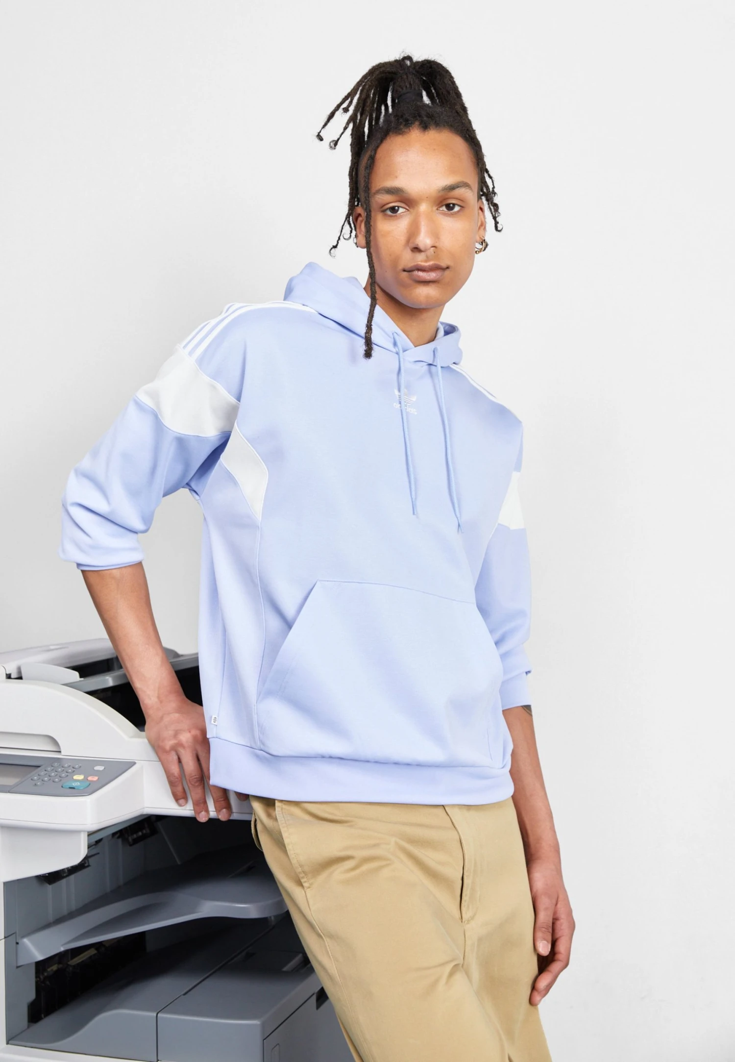 Adidas Originals Cutline Hoody - Hoodie - Blue Dawn 3 Adidas Originals Cutline Hoody - Hoodie - Blue Dawn