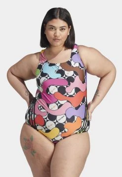 Adidas Sportswear Rich Mnisi - Swimsuit - Lucid Fuchsia Off White