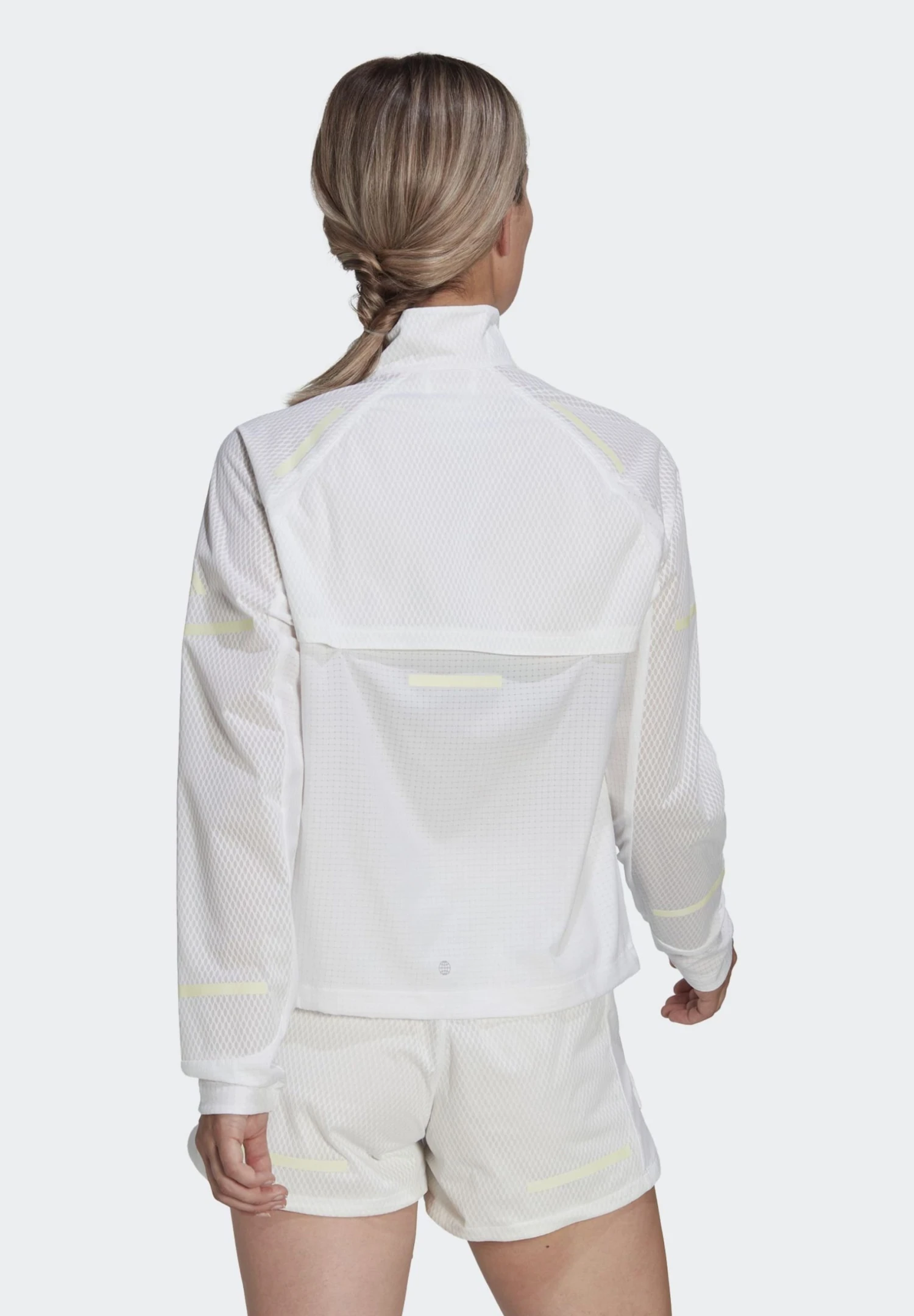 ADIDAS PERFORMANCE Reflect At Night X-City Running Cover-Up - Light Jacket - White 4 ADIDAS PERFORMANCE Reflect At Night X-City Running Cover-Up - Light Jacket - White - Image 2