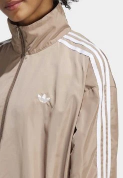 Adidas Originals Training Jacket - Chalky Brown -Adidas Shop cb923ffb16304f2785384551c47fcd07