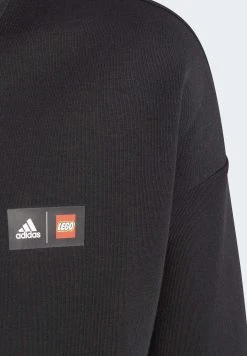 Adidas Sportswear Classic Lego - Zip-Up Sweatshirt - Black/Mesa/Yellow -Adidas Shop cbf256b7051542d9815272a4842b69e7